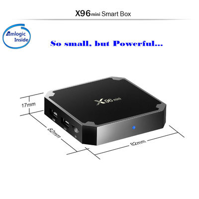 OTT Android TV Kutusu X96mini Android 7.1 Dört Çekirdekli RAM 1GB+8GB Android Tv Kutusu AKILLI TV Kutusu WiFi 4K 3D Medya Oynatıcı