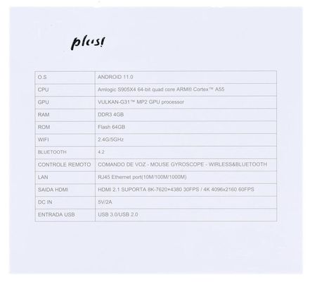 4GB 32GB Android 11 8K Tv Kutusu Medya Oynatıcı  Kutusu 4K Amlogic S905X4