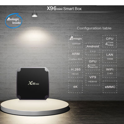 Çift Wifi Neflix Akıllı Android X96mini TV Kutusu Full HD 1080p 4K 8K 2GB 8gb 16GB 4GB 32GB