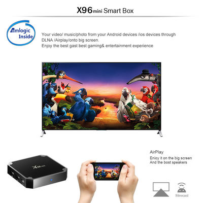 Çift Wifi Neflix Akıllı Android X96mini TV Kutusu Full HD 1080p 4K 8K 2GB 8gb 16GB 4GB 32GB