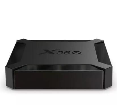X96Q Smart Allwinner OTT Android TV Kutusu H313 Dört Çekirdekli 2GB 16GB Ses Kontrolü
