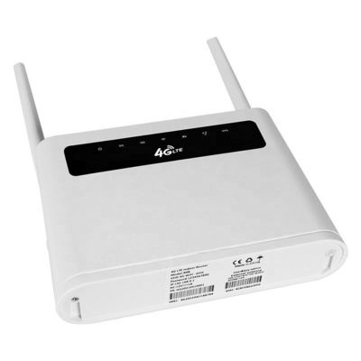 Hotspot LTE CPE Wifi Fiber Optik Modem Yönlendirici Sim Kartlı Kablosuz Modem 300 Mbps