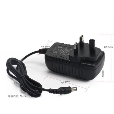 AB Düzenlemeli AC DC 9v Güç Adaptörü 1A 2A 24w 2000ma 12v PSU Güç Kaynağı