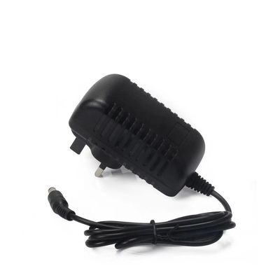 12V AB Fişi Düzenlenmiş AC DC Adaptörü 100V-240V Dönüştürücü 1A 1000mA Güç Kaynağı