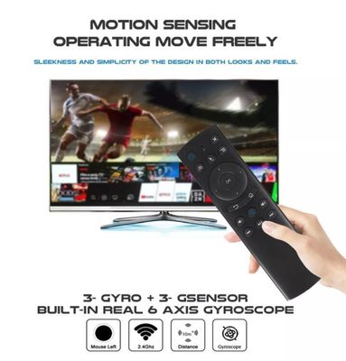 Android TV Akışlı Medya Oynatıcı için Bluetooth IR Hava Fare 4K HDR Uzaktan Kumanda