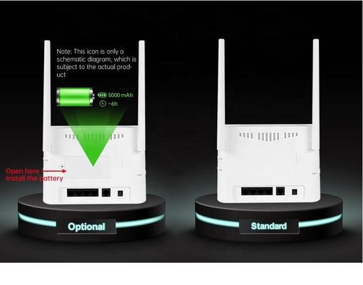 Sim Kart Fiber Optik Modem Yönlendirici 4g LTE Wifi 300 Mbps Kablosuz Wifi ODM