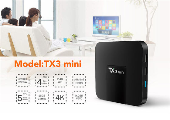 S905W OTT Box Mini Android TV Tx3 Mini Akış Kutusu 4k Ultra HD