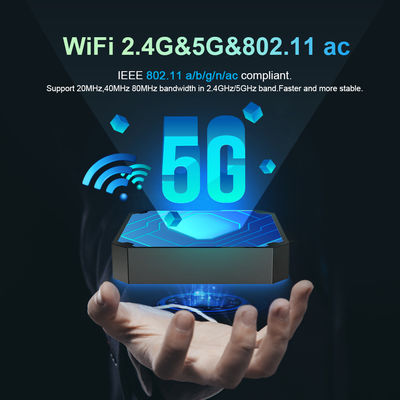 4K Smart X96 Mini Ott Tv Kutusu Android Oynatıcı S905w4 2.4g 5g
