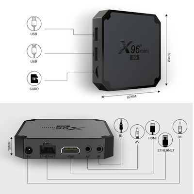 Android 5G Akıllı IP OTT Kurulum Kutusu  X96 Mini S905W4 Oynatıcı