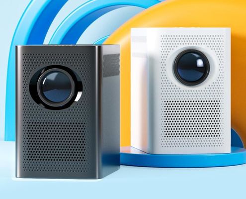 Mini Ev Sineması Led Multimedya Projektörü Full HD 1080p