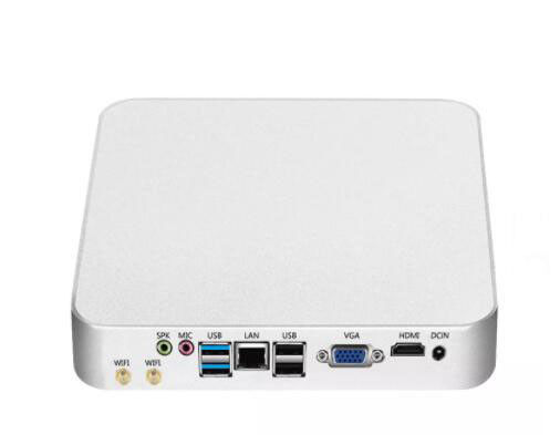 Ce-Leron 3205U I5 4200Y 4200U Mini İş İstasyonu PC Endüstriyel Bilgisayar Sistemleri DDR3L MSATA 4GB 64GB