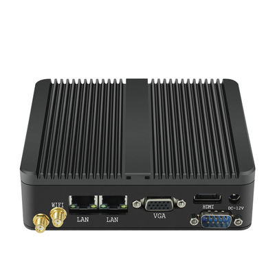 4 Gigabit Ethernet Masaüstü Mini İş İstasyonu PC N2830 RJ45 Tel İçi I211AT NIC Pfsense Sunucusu