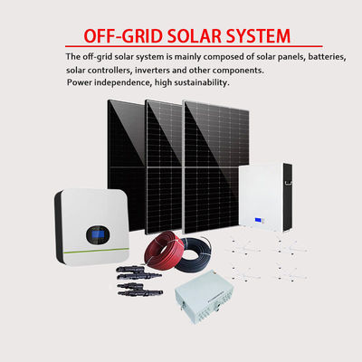 10kw Hibrit Potovoltaik Güneş Enerjisi İnvertörü Kapalı Izgara Hibrit İnvertör