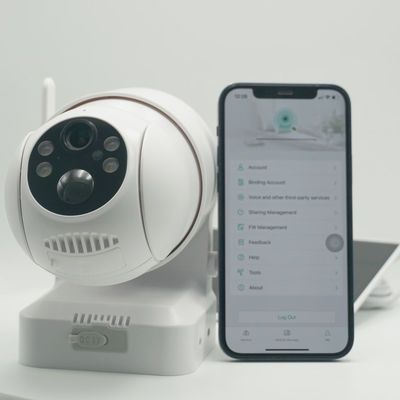 Bardi Güvenlik için FHD Gece Görüş Alarmı Güneş Paneli IP Akıllı PTZ Kamera CCTV Sistemi