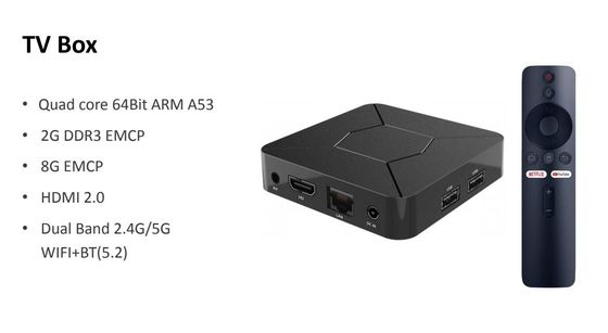 Google TV Kutusu ATV 4K HD Tv Kutusu Android Tv Set Üstü Kutusu
