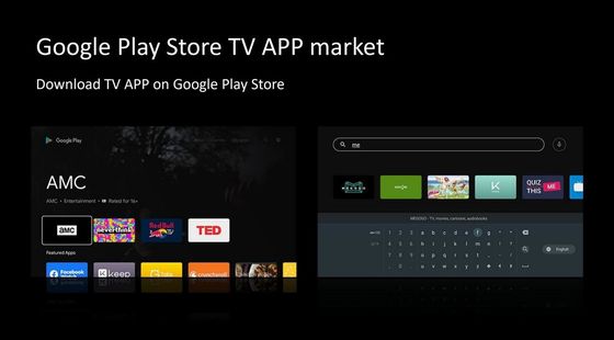 Güvenilir Ağ Dört Çekirdekli 4K ATV Oynatıcılı 3D 4K OTT Akıllı Kutu Google Tv Kutusu
