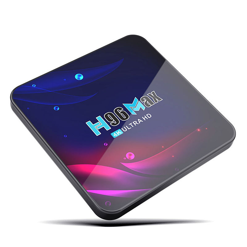 Özel Rk3318 H96 Set Üstü Kutu Max 4k Android 10.0 Dört Çekirdekli H96max