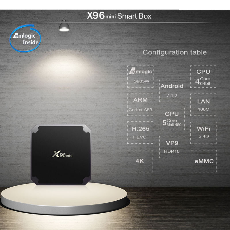 Çift Wifi Neflix Akıllı Android X96mini TV Kutusu Full HD 1080p 4K 8K 2GB 8gb 16GB 4GB 32GB