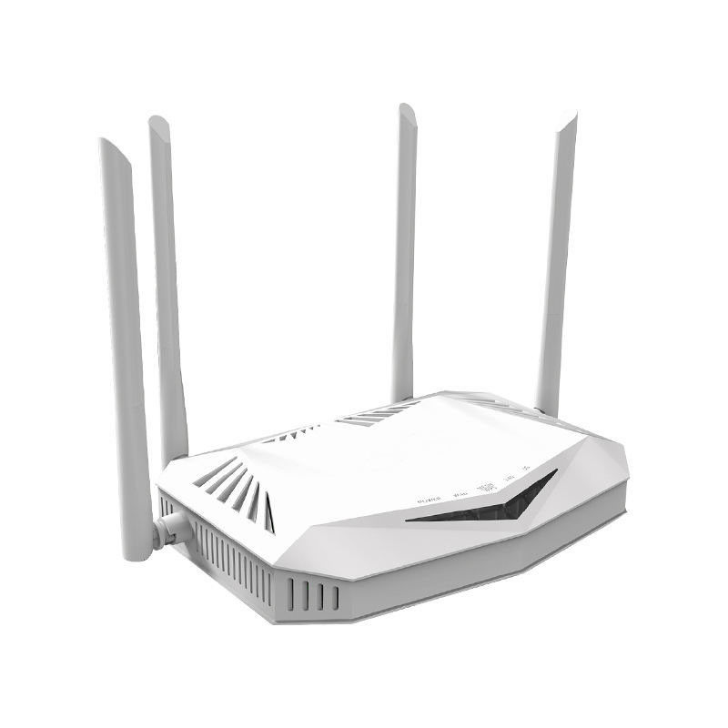 Fiber Optik Modem Router Dual Band Gigabit Uzun Menzilli AX1800 Büyük Evler İçin Kablosuz Wifi Router