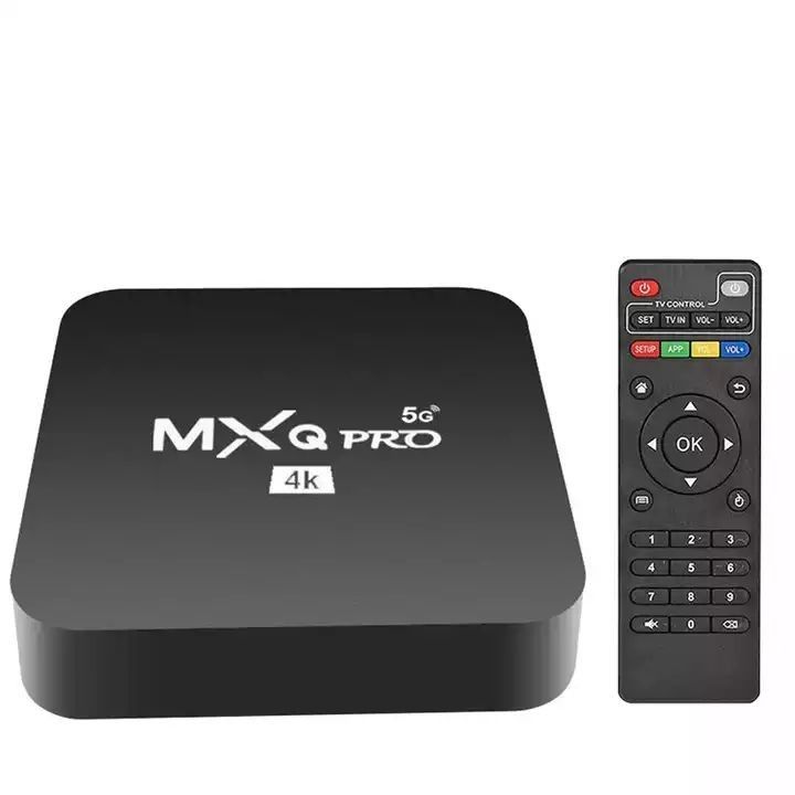 Ağ Dört Çekirdekli Oynatıcı 3D 4K  OTT Box MXQ PRO Smart Box 1+8G