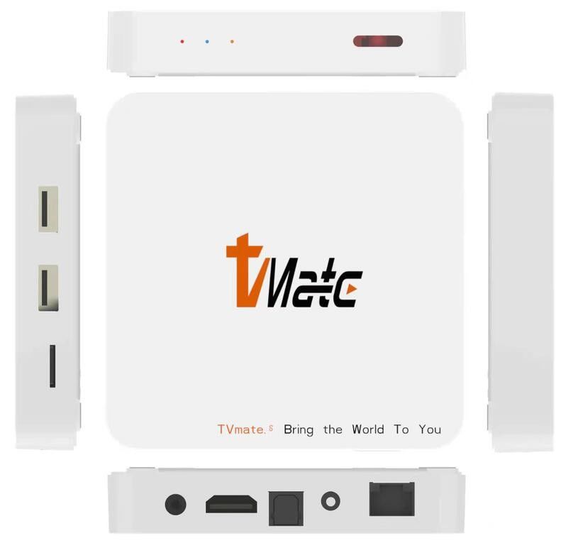 Android 9.0 Mini OTT Box TV Allwinner H616 2/4GB 32/64GB Dört Çekirdekli 4k
